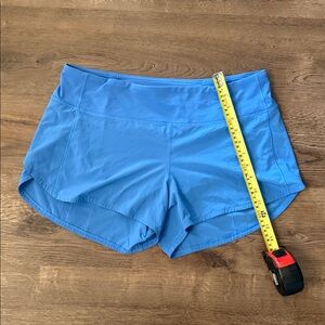 lululemon athletica blue Athletic Shorts Size 12